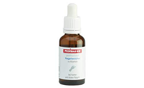 PediBaehr - Ablandador para uñas de los pies gruesas y encarnadas, cuidado de las uñas, 30 ml