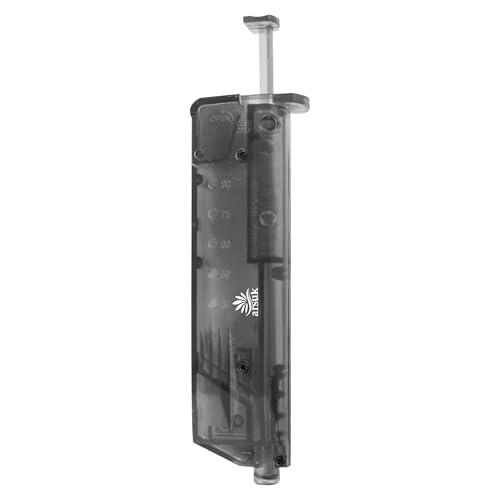 ARSUK Cargador Rápido para Airsoft 6mm – Speedloader Compacto con Adaptador Universal para 90 Bolas BB – Herramienta de Carga Accesorio Mini Portátil para Deporte Al Aire Libre, Negro