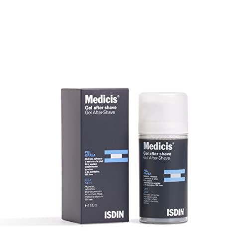 Isdin ISDIN Medicis Gel After Shave, 100 ml, Negro (packaging may vary)