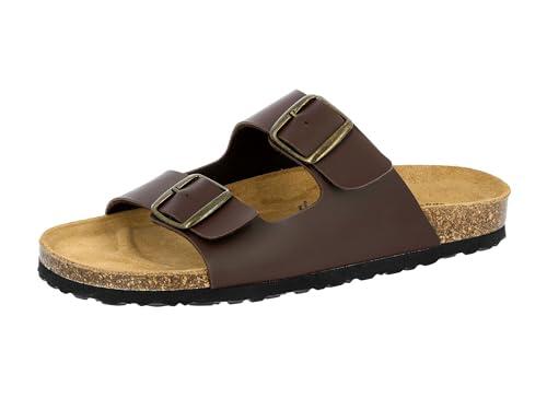 Lico Bioline Man, Zapatillas planas Hombre, Marrón Brown MB, 45 EU