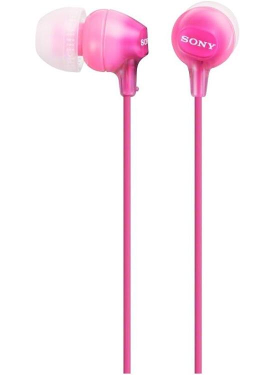Sony MDR-Ex15Lp - Auriculares In-Ear, Rosado, 15 X 11 X 3 cm