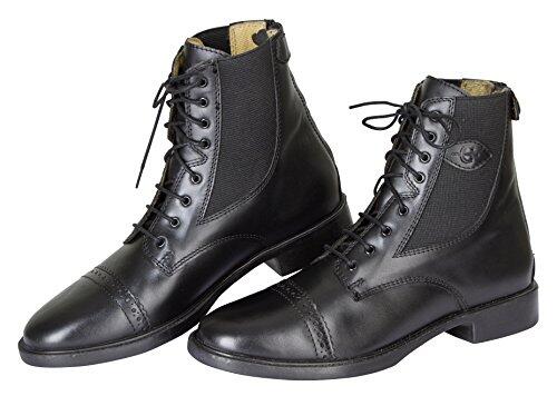 Covalliero Monaco - Botas de equitación para niños, talla 45, color negro