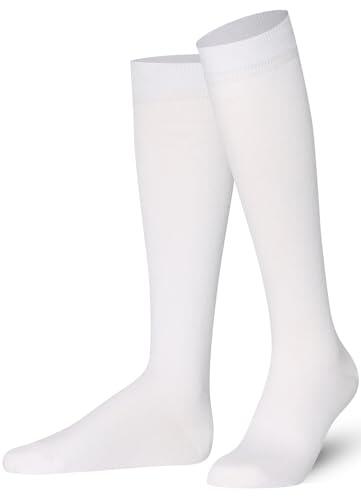 Mysocks calcetines largos lisos Blanco