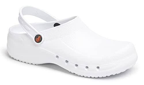 DIAN EVA Color Blanco Talla 39, Zueco de Trabajo para sanidad y hostelería Unisex Certificado CE EN ISO 20347 Marca