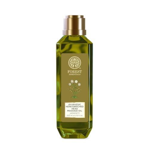 Forest Essentials Ayurvedic Herb Enriched Head Japapatti Massage Oil, 200ml