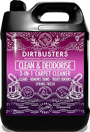 Dirtbusters Limpiador para Moquetas y Tapicerías 5L