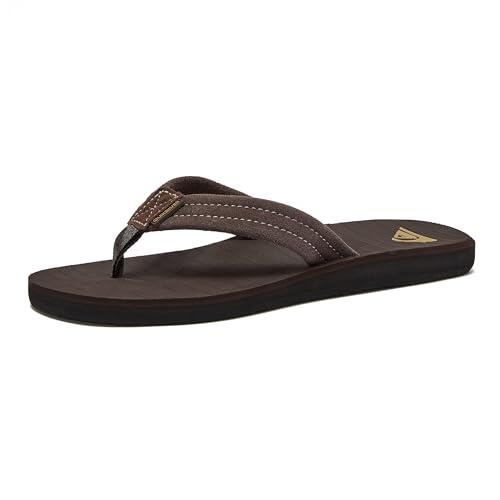 Quiksilver Carver Suede M Sndl Sandalias con Plataforma Plana, Hombre, Marrón (Brown), 43