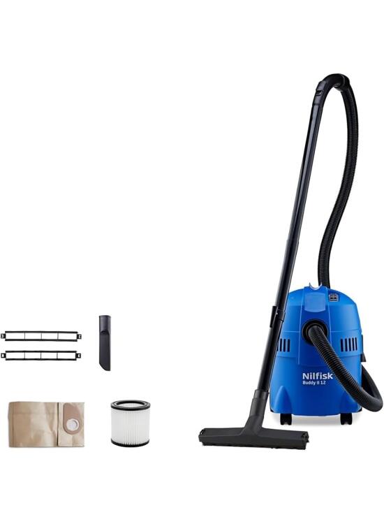 Más Allá de la Limpieza Superficial: Análisis del Aspirador Multiusos Nilfisk Buddy II 12L