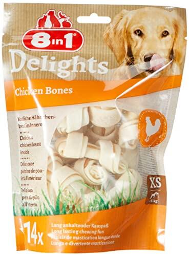 8in1 Delights Kauknochen Chicken XS 14 Stück
