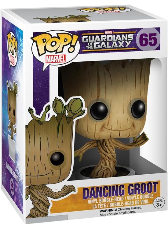 Groot: El Encanto Coleccionable de un Guardián Bailarín