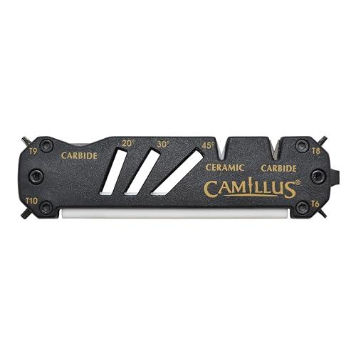 Camillus Glide, Afilador Múltiple Unisex Adulto, Negro (Black), Talla Única