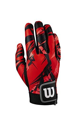 Wilson Guante de Racquetball de Embrague Unisex, para Mano Derecha, pequeño, Bred/Black, S