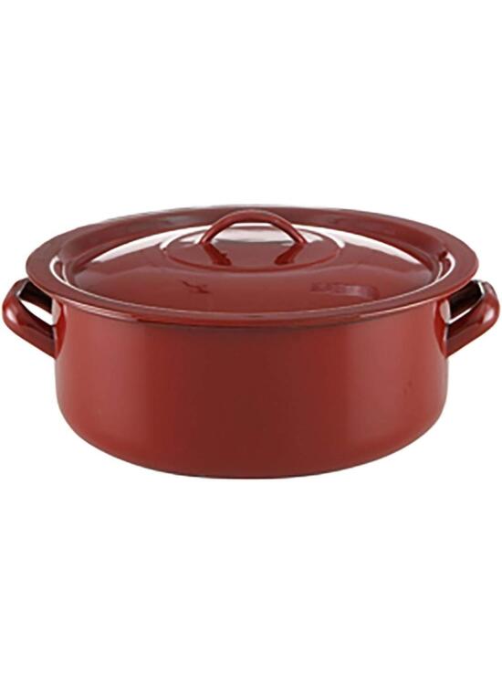 Quid Clasico Esmalte Cacerola Acero Esmaltado 14cm - 1l