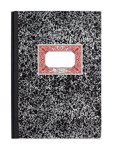 Miquelrius - Cuaderno Cartoné, 4º Natural 154 x 207 mm, Rayado Liso, 100 Hojas (Sin Numerar) de 70 g/m², Cubierta de Cartón Contracolado, Lomo Tela Engomado