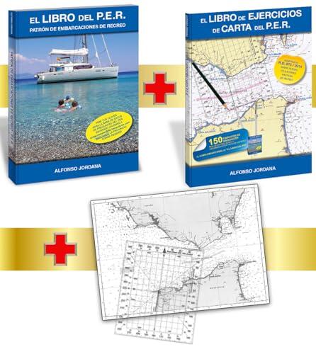 PACK PER (Incluye El Libro del PER, El Libro de Ejercicios de carta del PER, Regla de Navegación y Carta del Estrecho de Gibraltar)