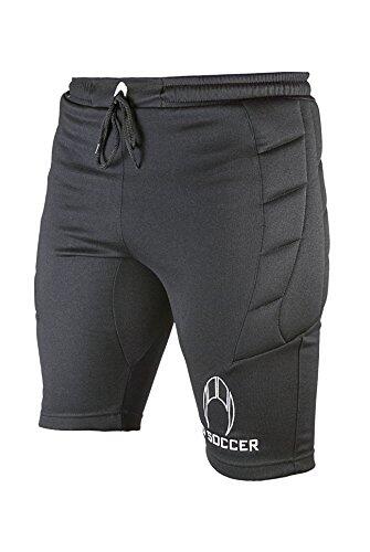 HO Soccer 0505564 Pantalones Cortos de Portero, Unisex Adulto, Negro, S