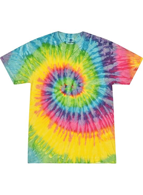 Colortone Camiseta Tie Dye colección Isla para jóvenes y adultos