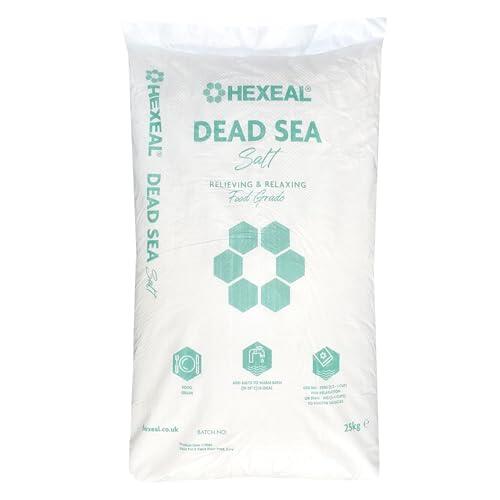 Mar Muerto de sal | 25 kg bolsa | 100% natural | FCC de calidad alimentaria