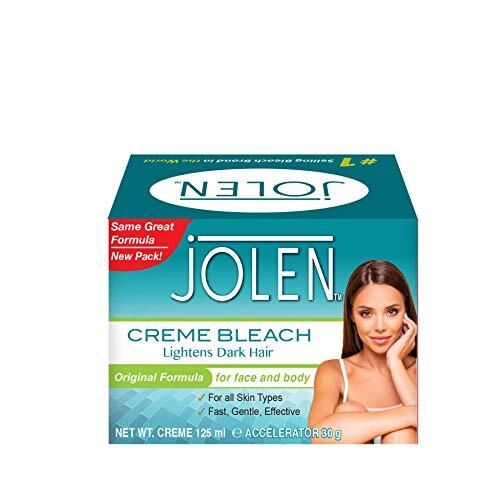Jolen Facial Bleach Creme 125 ml - Sin esencia - Adecuado para cara y cuerpo