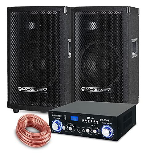 Potencia y conectividad para tus eventos: análisis del equipo de sonido McGrey
