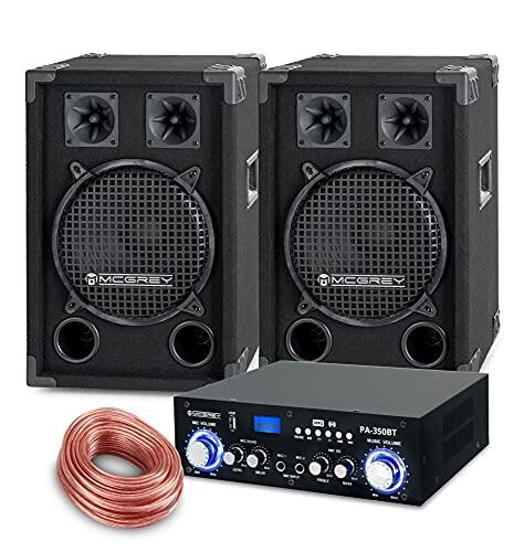 Análisis Completo del Sistema de Sonido McGrey PA PowerDJ-1200 800W