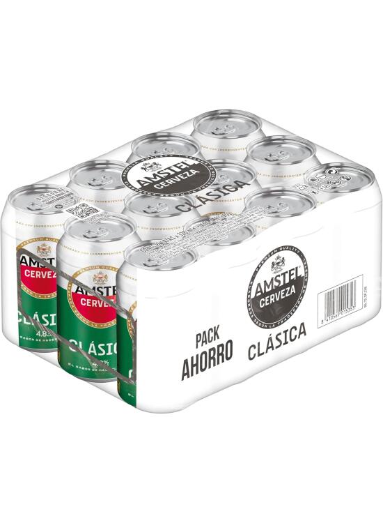 Amstel Clásica: Conveniencia y Calidad en Cada Lata