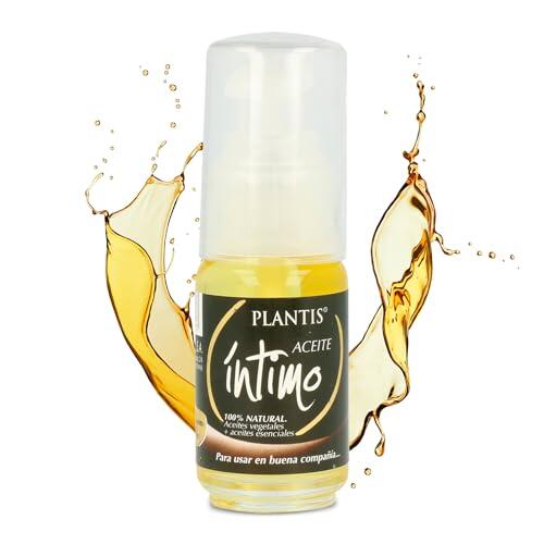 Plantis Aceite Íntimo - Ayuda a la Hidratación de la Zona Íntima - Alivia el Picor e Irritación - 100% Natural - Con Aceites vegetales y Naturales - 30ml