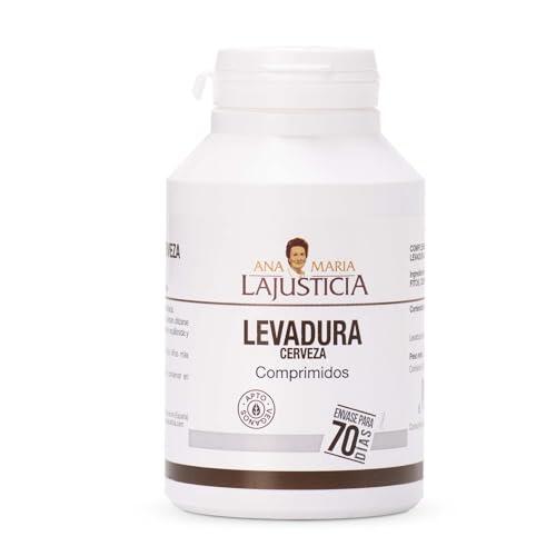 Ana Maria Lajusticia - Levadura de cerveza – 280 comprimido. Contribuye mantener un cabello sano, unas uñas fuertes y una piel tersa. Envase para 70 días de tratamiento.
