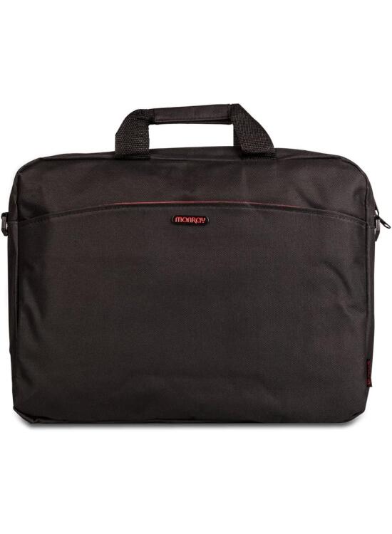 NGS MONRAY ENTERPRISE - Maletín de Nylon para Ordenador Portátil 15,6". Funda de Portátil, Resistente y Ligera, con Compartimentos y Bolsillos para Documentos y Periféricos