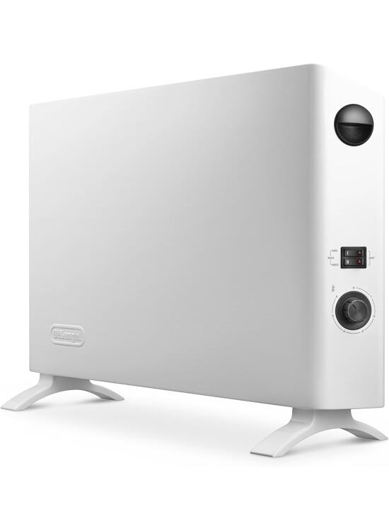 De'longhi HSX2320F - Calefactor eléctrico interior, 2000w, ajustes termostato, blanco
