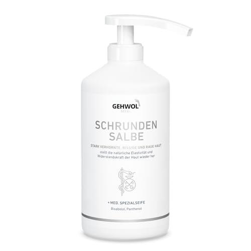 Gehwol Med - Bálsamo para piel agrietada con dispensador de bomba, 500 ml, para piel excesivamente seca o áspera