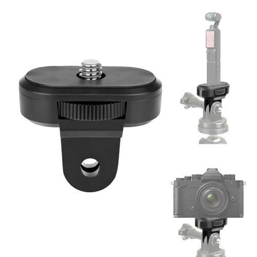 HAFOKO GS1 Trípode Adaptadores Montaje Compatible para Acción CAM HDR-AS200 V FDR-X100 V HDR-AZ1 HDR-AS20 hdr-as20 V HDR-AS15, HDR-AS100 V Action Cámara Hero Mount 1/4 Trípode Adaptador