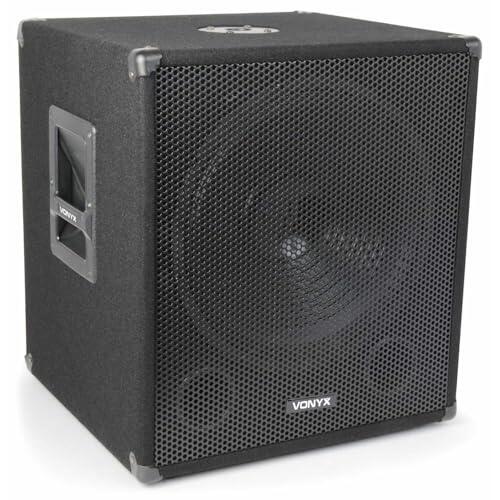 Análisis técnico del subwoofer activo Vonyx SWA15: potencia y rendimiento en graves