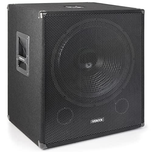 Potencia y Definición en Bajos: Análisis del Subwoofer Vonyx SWA18