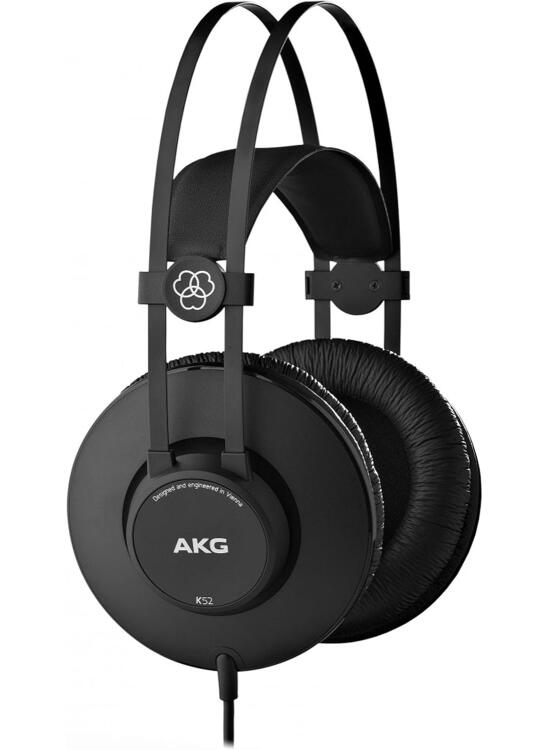 AKG K52 Closed Back - Auriculares, 18-20000 Hz, 200 MW, 110 dB, 32 Ω