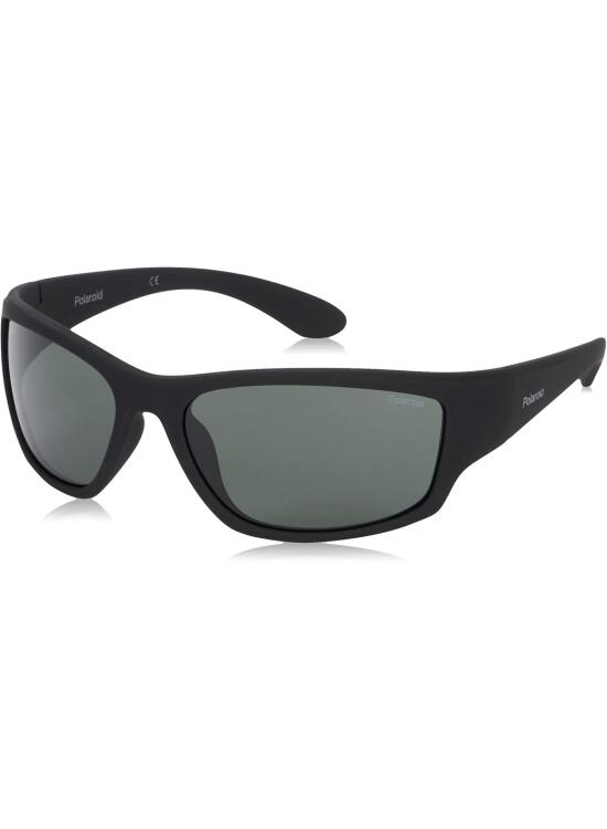 Polaroid PLD 7005/S Black Flexi Temples/Green 63/17/123 men Sunglasses