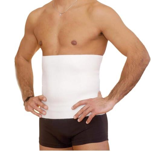 BODYPERFECT Faja Lumbar Hombre Mujer de Lana Banda Térmica XL