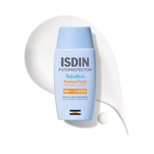 Protección solar mineral para bebés y niños: Guía completa del ISDIN Fusion Fluid
