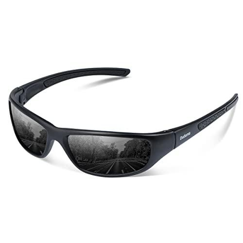 Duduma Gafas de Sol Deportivas Polarizadas Para Hombre Perfectas Para Esquiar Golf Correr Ciclismo TR8116 Súper Liviana Para Hombre y Para Mujer
