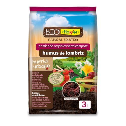 Guía completa sobre el Humus de Lombriz Flower 3L para la mejora de suelos y plantas