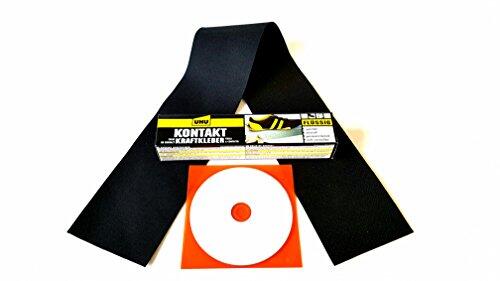 Kit de reparación de capota Smart Cabrio de capota original descapotable para grietas, cortes, agujeros, abrasiones, etc. (completo incluye parches, pegamento, EBA y CD) para cubierta de tela