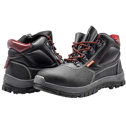 Bellota 7230045S3 - Botas de Seguridad Classic de Hombre y Mujer (Talla 45) de Piel Hidrofugada con Forro Acolchado Transpirable