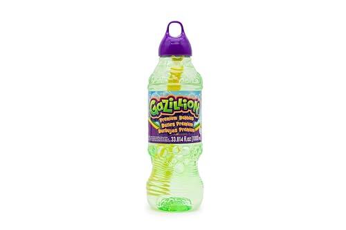 Gazillion Solución Premium de Pompas 1L en Botella| Burbujas, Vibrantes y Seguras | Para Niños, Fiestas, Celebraciones | Juguetes y Regalos para Niños de 3 Años o Más