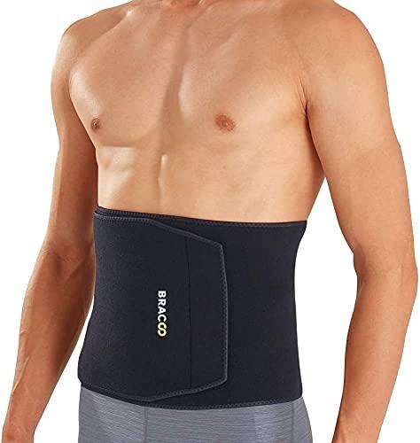 BRACOO Faja Reductora Hombre y Mujer Adelgazante – Cinturón Deportivo de Neopreno con Efecto Sauna para Sudar Más y Quemar Calorías, SE22 (L/XL)
