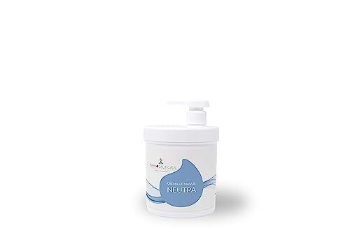 PHYSIOCEUTICALS Crema neutra de alta extensibilidad para uso profesional en fisioterapia, formulada para facilitar maniobras de masaje terapéutico. Presentación: envase de 1000 ml.
