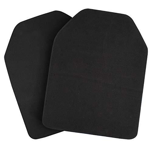 TRIXES Par Armaduras Ficticias Placa Impacto Choque Airsoft Táctico Estilo SAPI