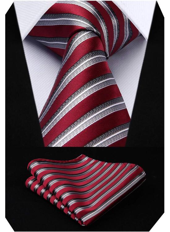 El Arte de la Elegancia: Análisis de un Conjunto de Corbata y Pañuelo