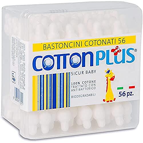 Bastoncillos de algodón Cotton Plus Baby: seguridad y cuidado para la higiene infantil