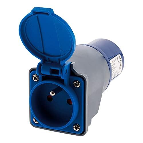 Guía completa del adaptador Zenitech IP44: Conexión segura para camping y náutica