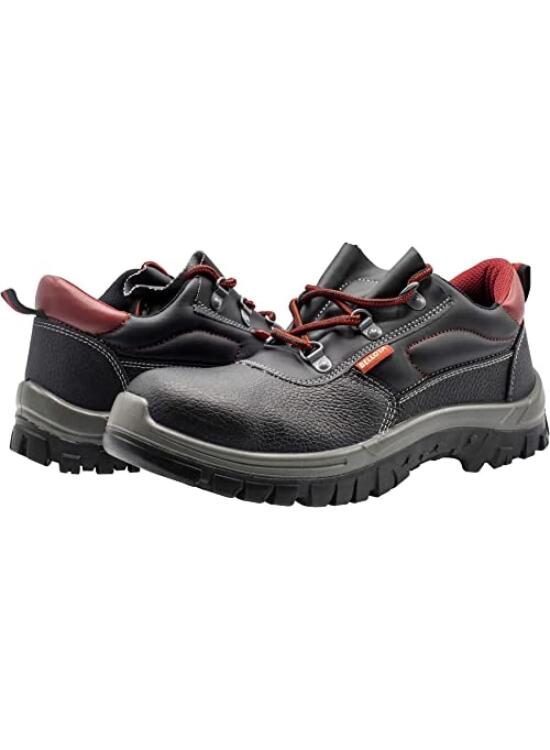 Bellota 7230141S3 - Zapatos de Seguridad Classic de Hombre y Mujer (Talla 41) de Piel Hidrofugada con Forro Acolchado Transpirable